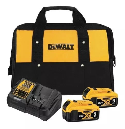 KIT 2 BATTERIES 5 AH 20V AVEC CHARGEUR + SAC
